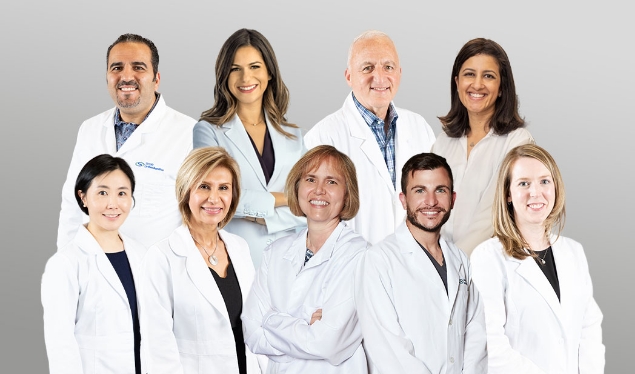 Group of smiling orthodontists in Wayland Massachusetts